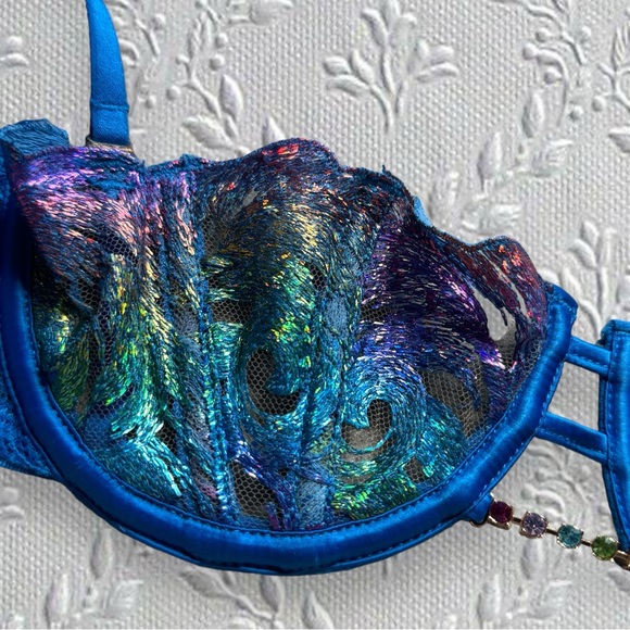 honey birdette delphine rainbow bra - Picture 4 of 7